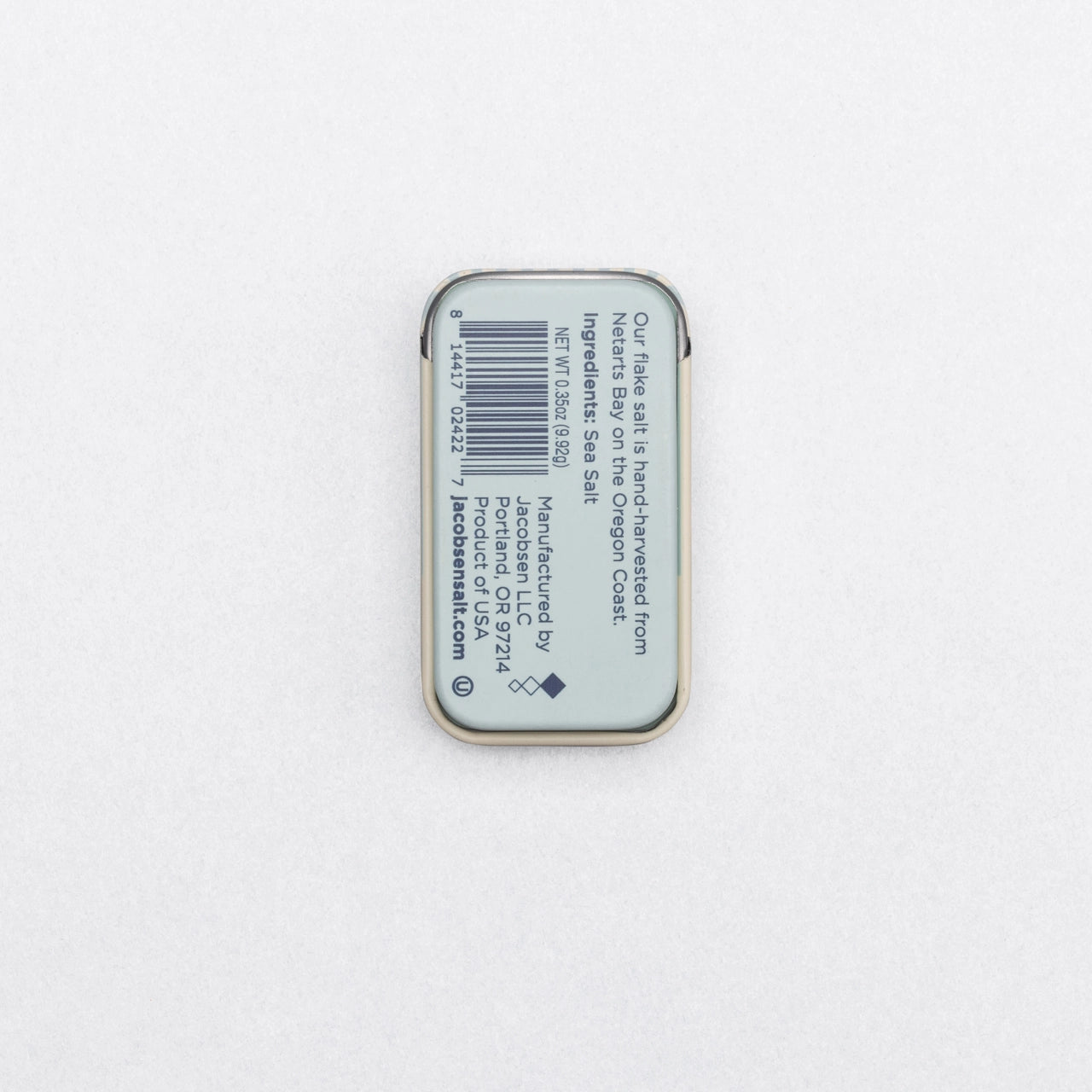 Jacobsen Salt Co. // Kosher Sea Salt Slide Tin – additional view