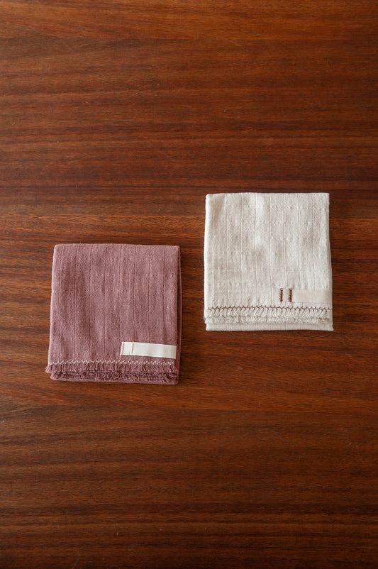 BICLA // Set of 2 Tea Towels Plum/Natural