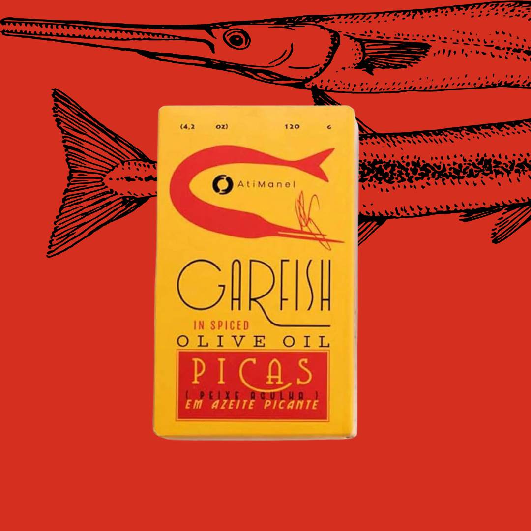 Ati Manel Garfish in Spiced Olive Oil