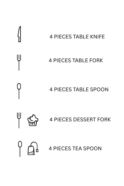 Herdmar Cutlery // Stick Collection (20-piece set)