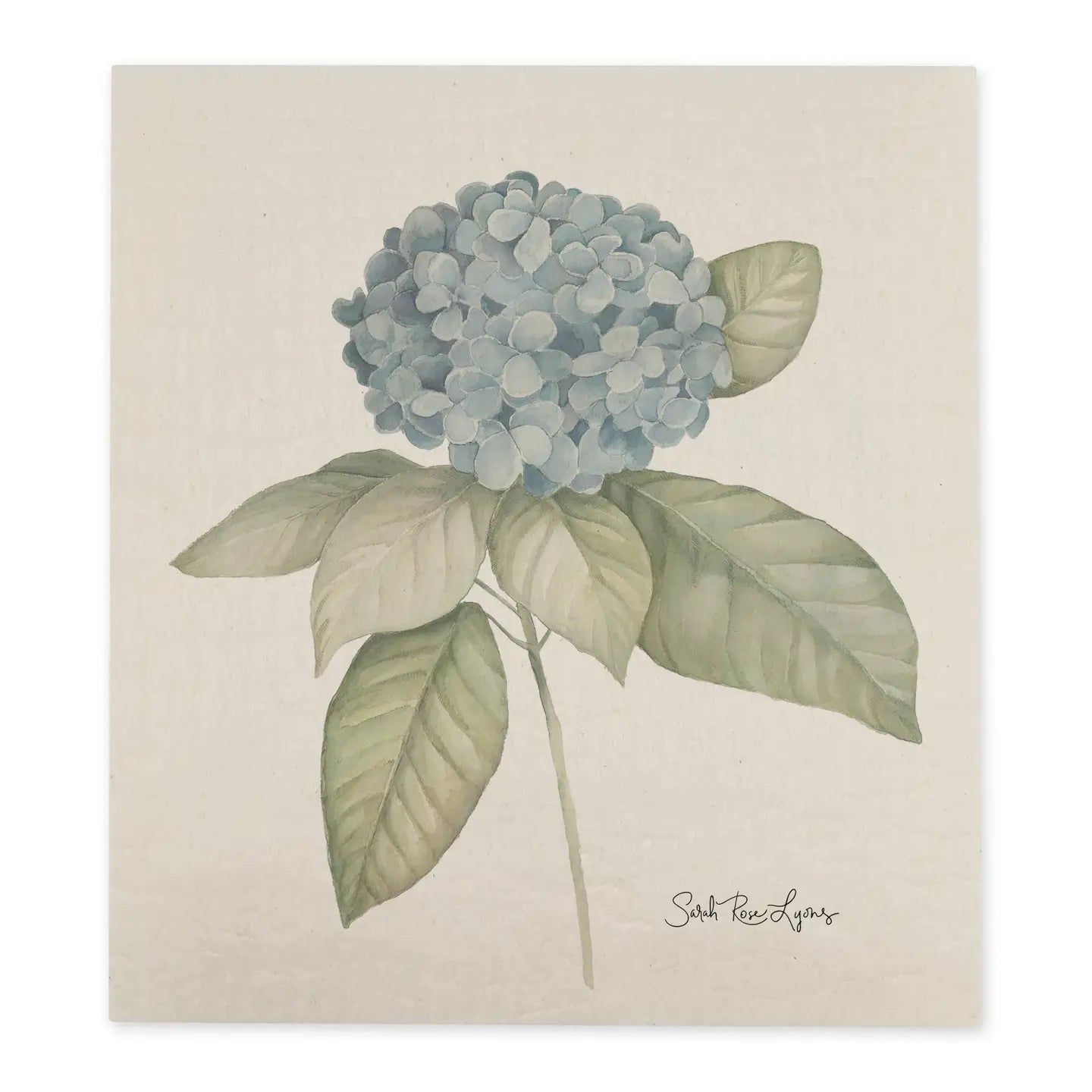 Swedish Dishcloth / "Hydrangea"