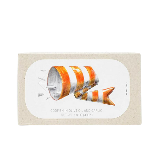 José Gourmet Codfish in Olive Oil & Garlic