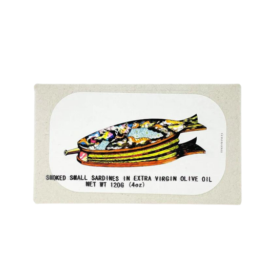 José Gourmet Smoked Small Sardines in Extra Virgin Olive Oil