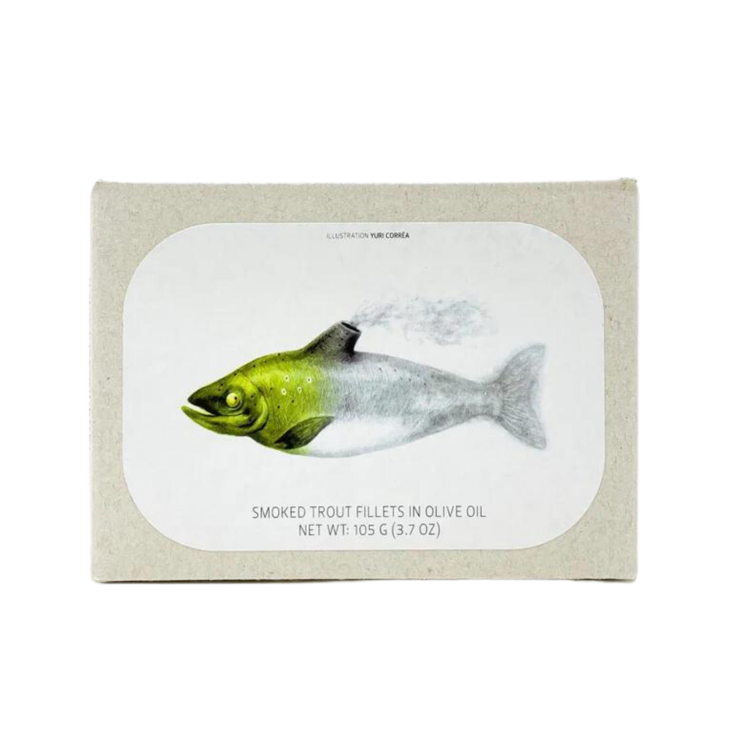José Gourmet Smoked Trout Fillets in Olive Oil