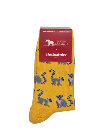 Chulézinho Socks X Lisbon Zoo // Lemurs (KIDS)