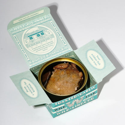 Wildfish Cannery Lingcod with Roasted Garlic & Olive Oil