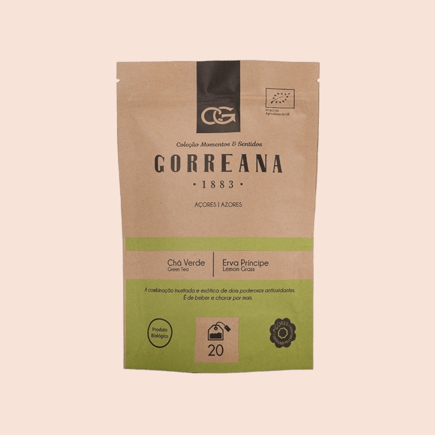 NEW Hysson Green Tea & Lemongrass // 20 Tea Bags – additional view