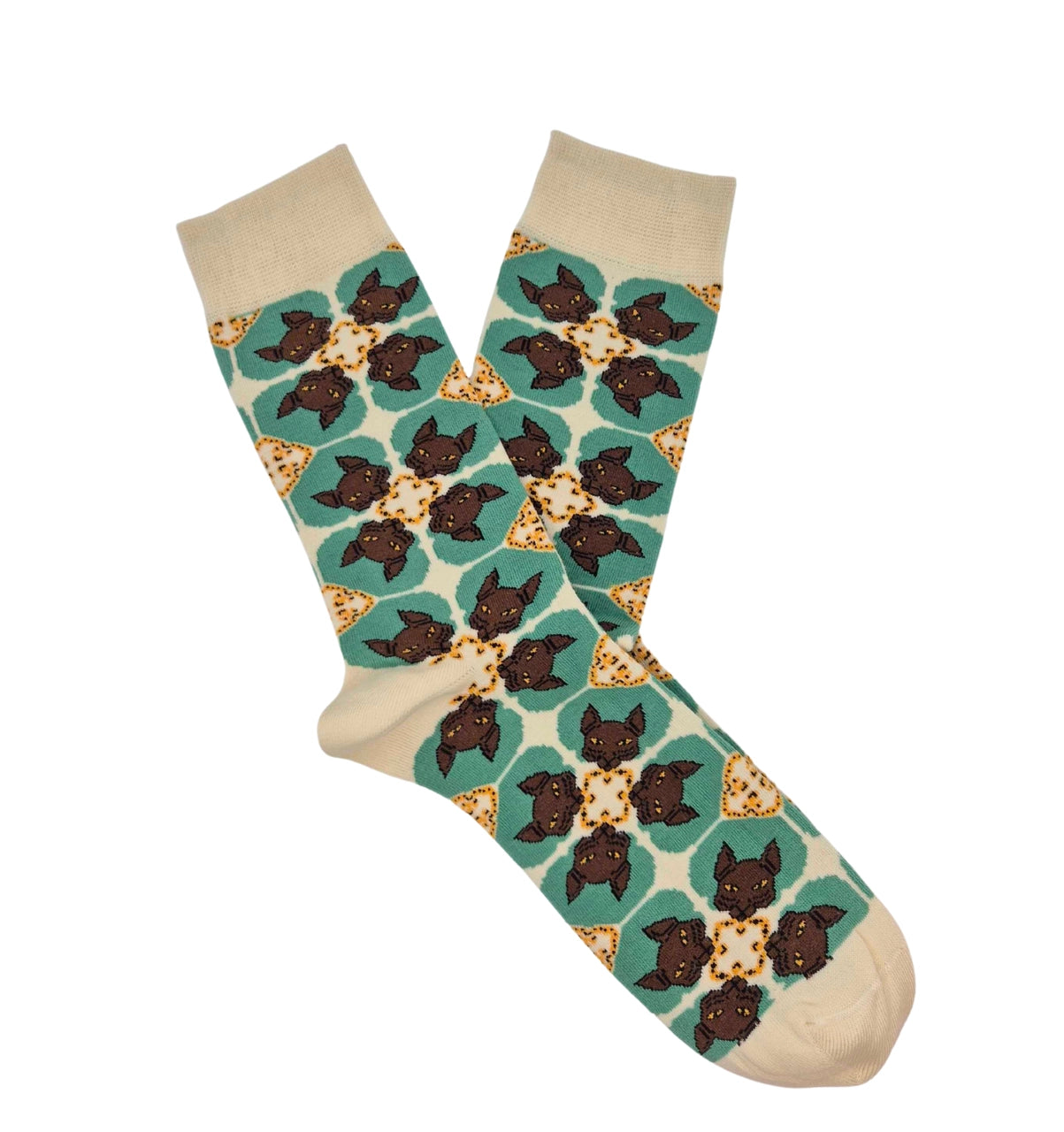 Chulé Socks "Tuga" Collection // Cat on Tiles