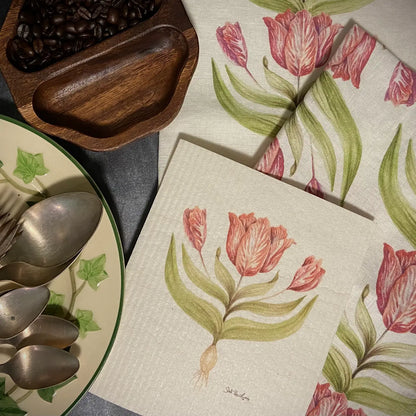 Swedish Dishcloth / "Tulip"