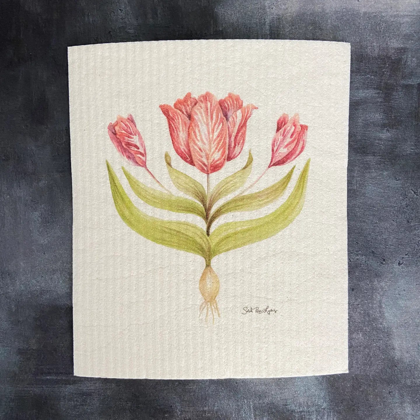 Swedish Dishcloth / "Tulip"