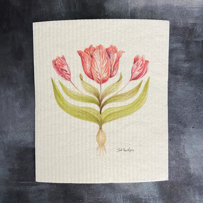 Swedish Dishcloth / "Tulip"
