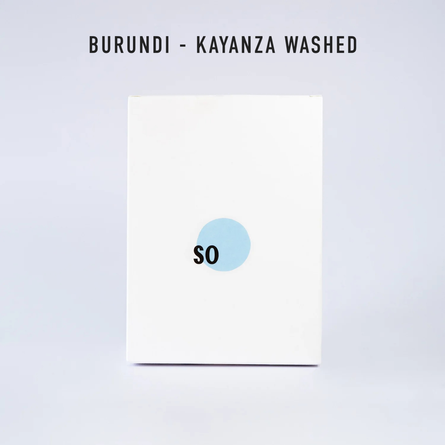 NEW So Coffee Whole Bean Burundi | 8.8 oz