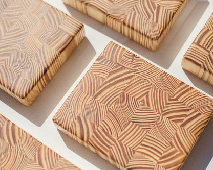 Untitled_Co // End Grain Cutting Board in Southern Yellow Pine