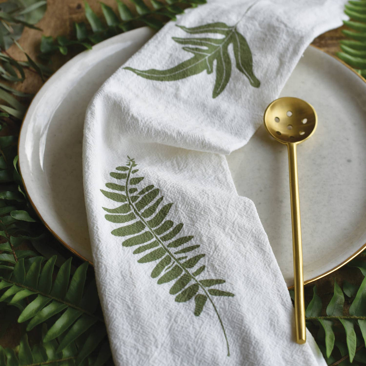 June & December // Wild Fern Napkins (Set of 4)