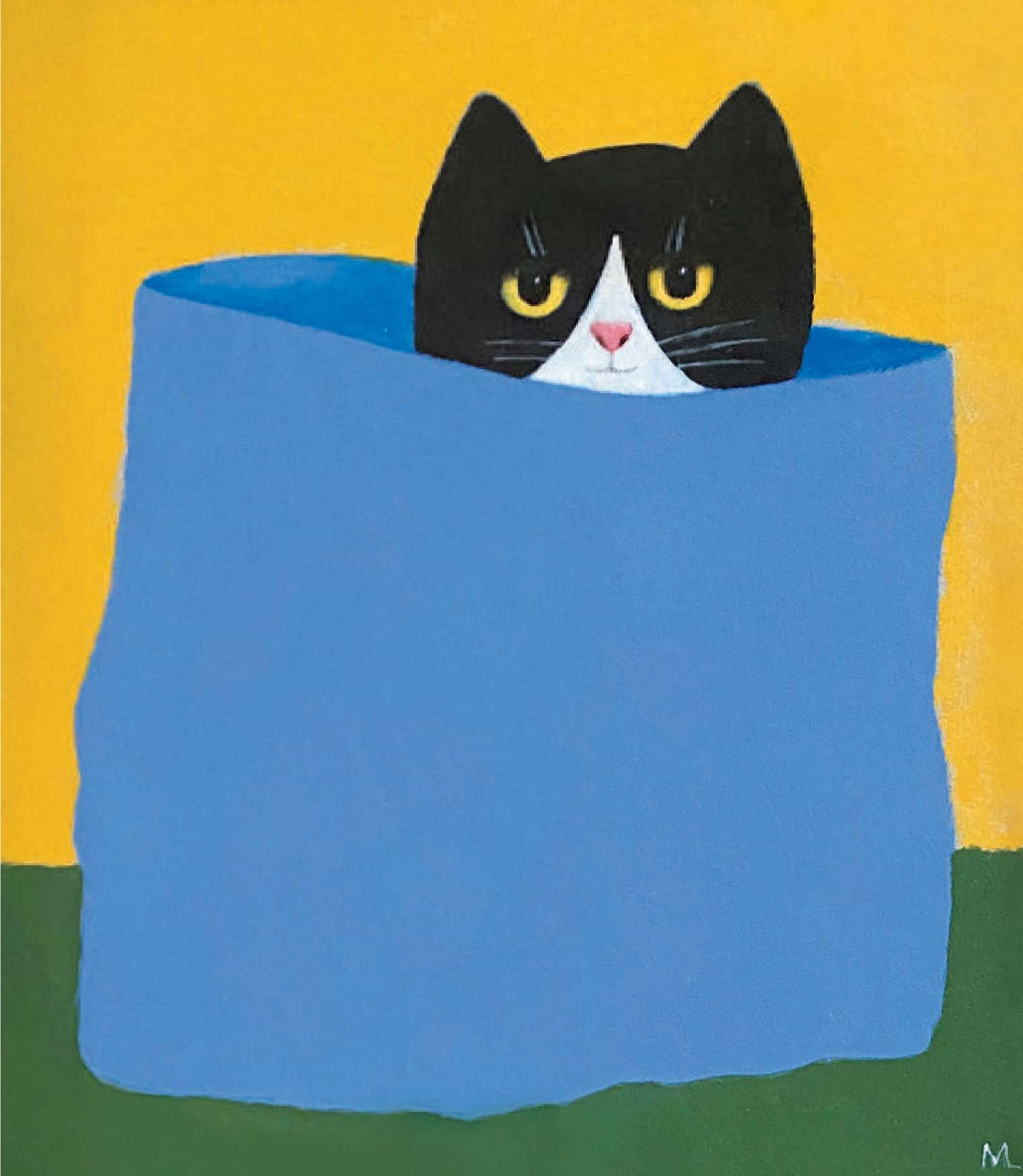 Canns Down Press Greeting Card: "In The Bag"