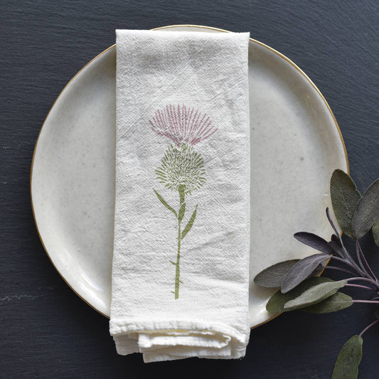 June & December // Thistle + Wild Onion Napkins (Set of 4)