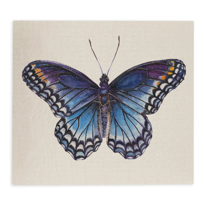 Swedish Dishcloth / "Red-Spotted Purple Butterfly"