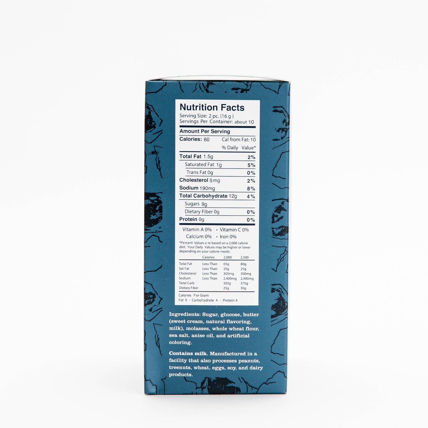 Jacobsen Salt Co. // Salty Black Licorice - Pure Sea Salt Licorice Candy