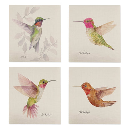 Swedish Dishcloth / "Broad-Tailed Hummingbird"