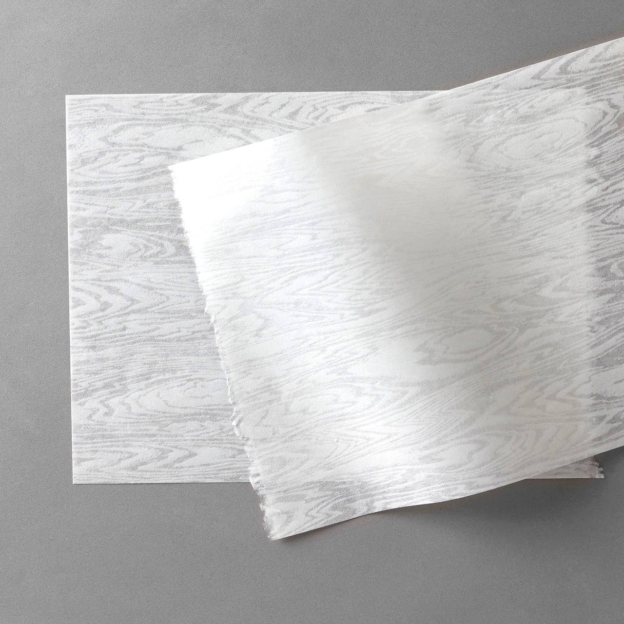 Wacca Washi Wrapping Paper Set // Ivory & White