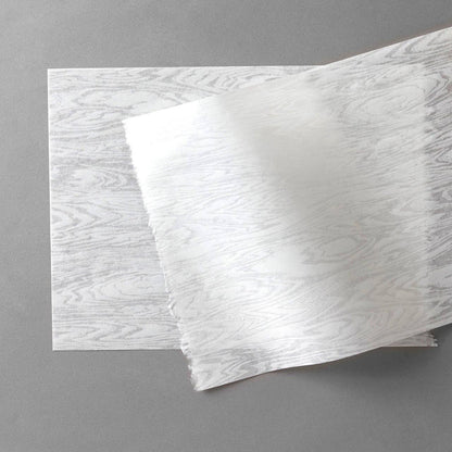 Wacca Washi Wrapping Paper Set // Ivory & White