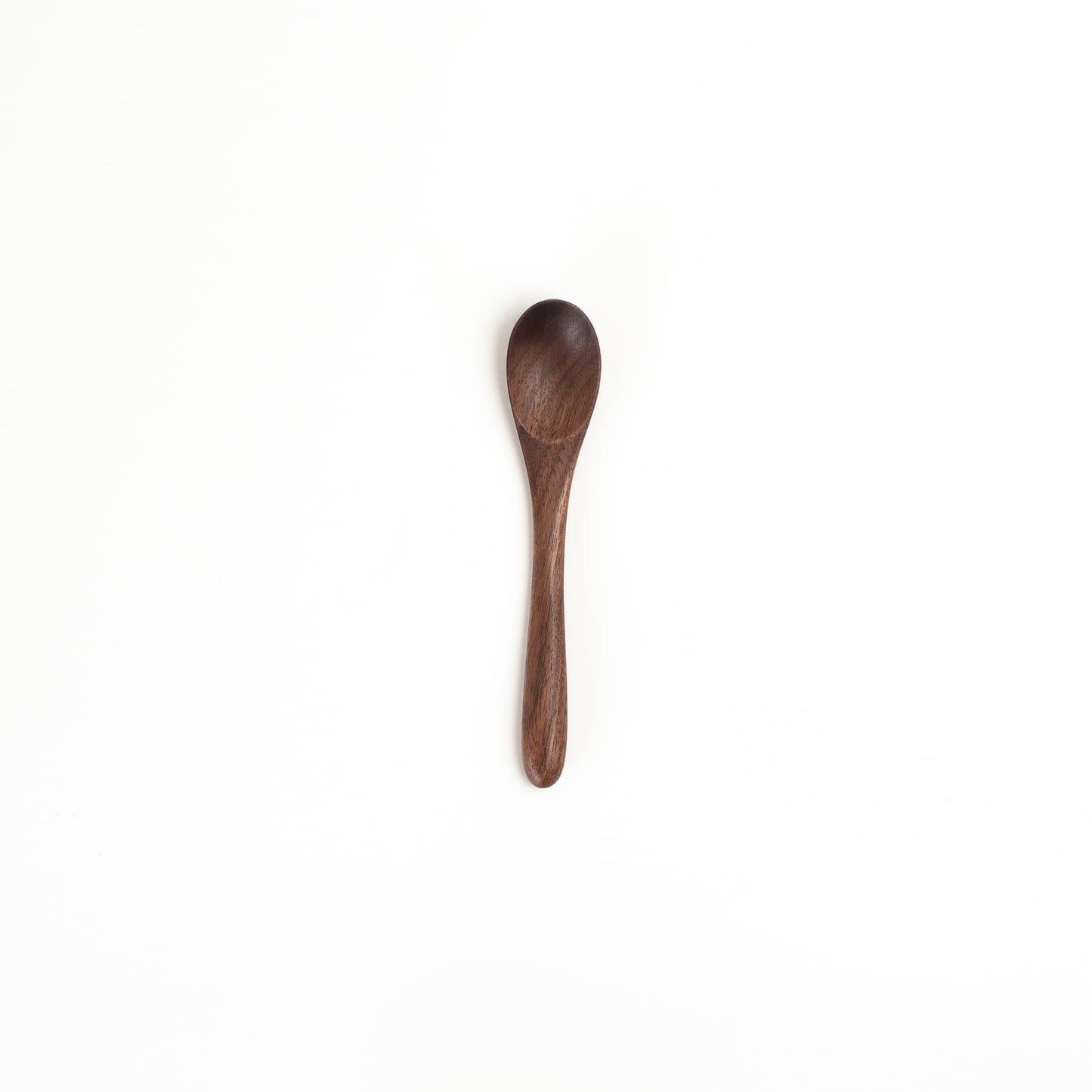J Brody & Co // 5’’ Walnut Wood Petite Spoon