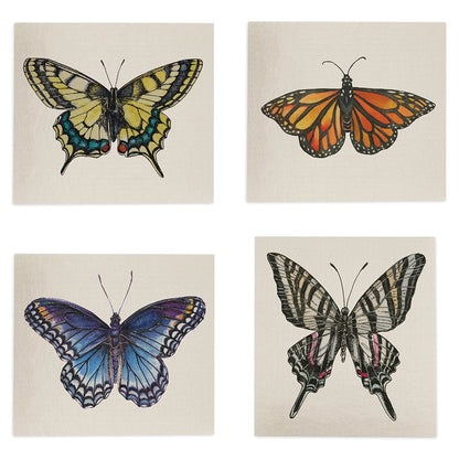 Swedish Dishcloth / "Zebra Swallowtail Butterfly"