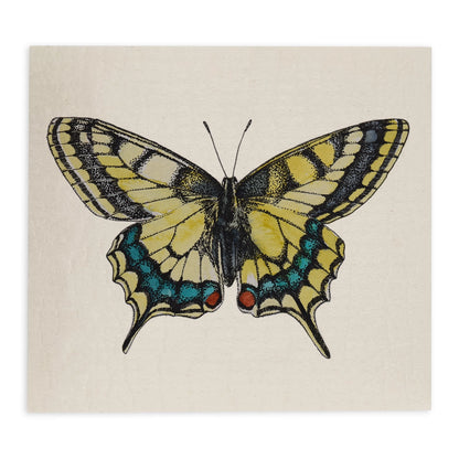 Swedish Dishcloth / "Eastern Tiger Swallowtail Butterfly"