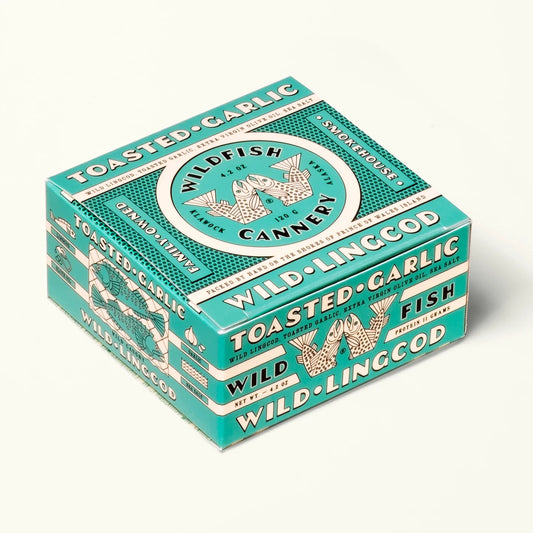 Wildfish Cannery Lingcod with Roasted Garlic & Olive Oil