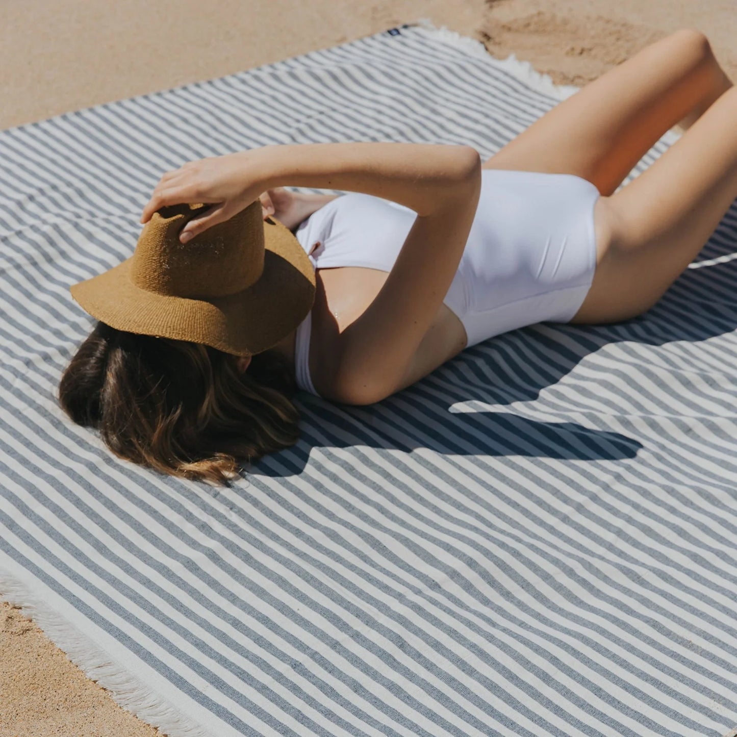 Barra Beach Towel // Blue