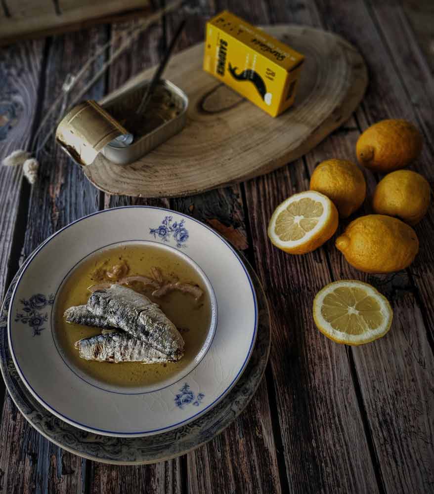 Ati Manel Sardines in Olive Oil & Lemon
