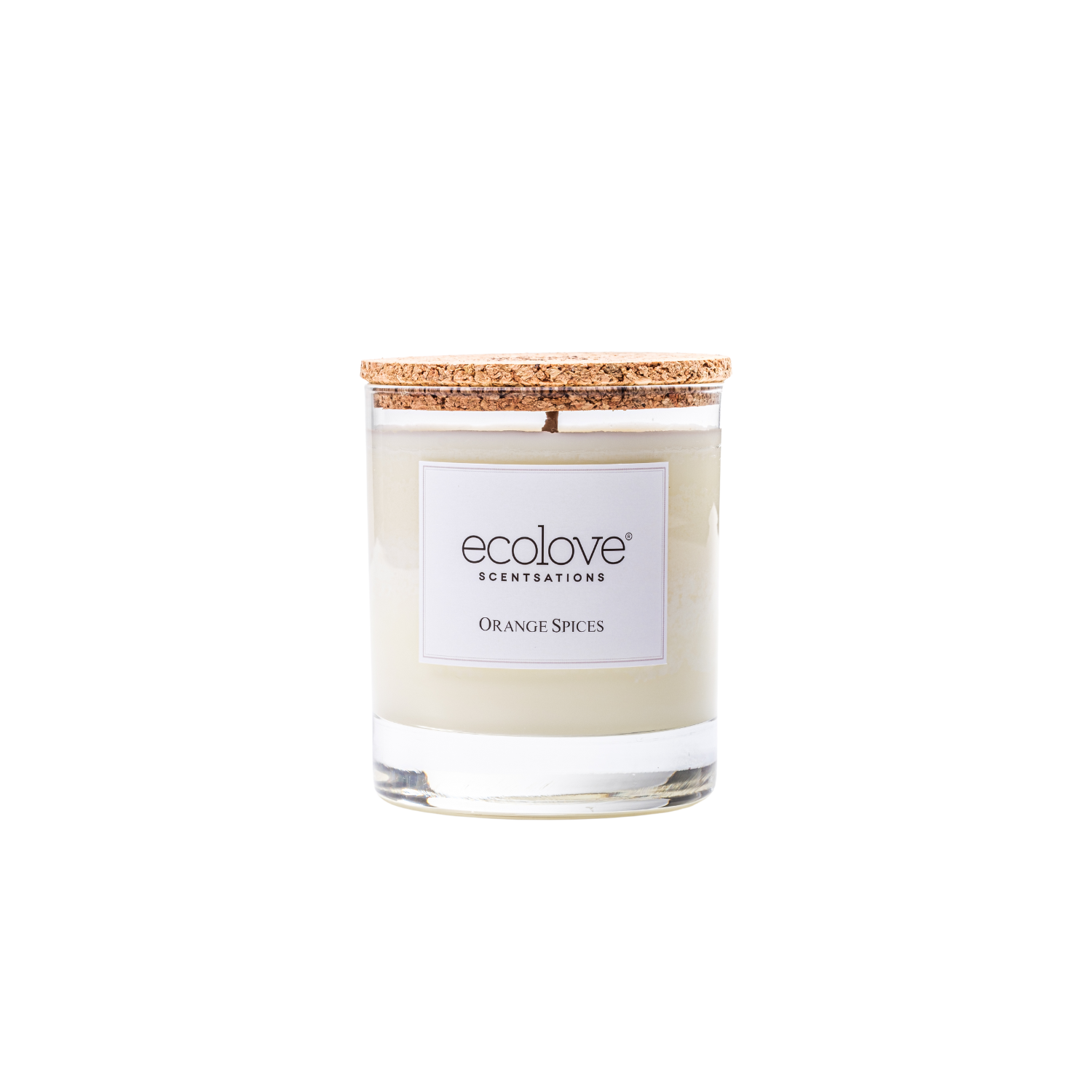 Ecolove Orange Spices Candle (Single Wick)