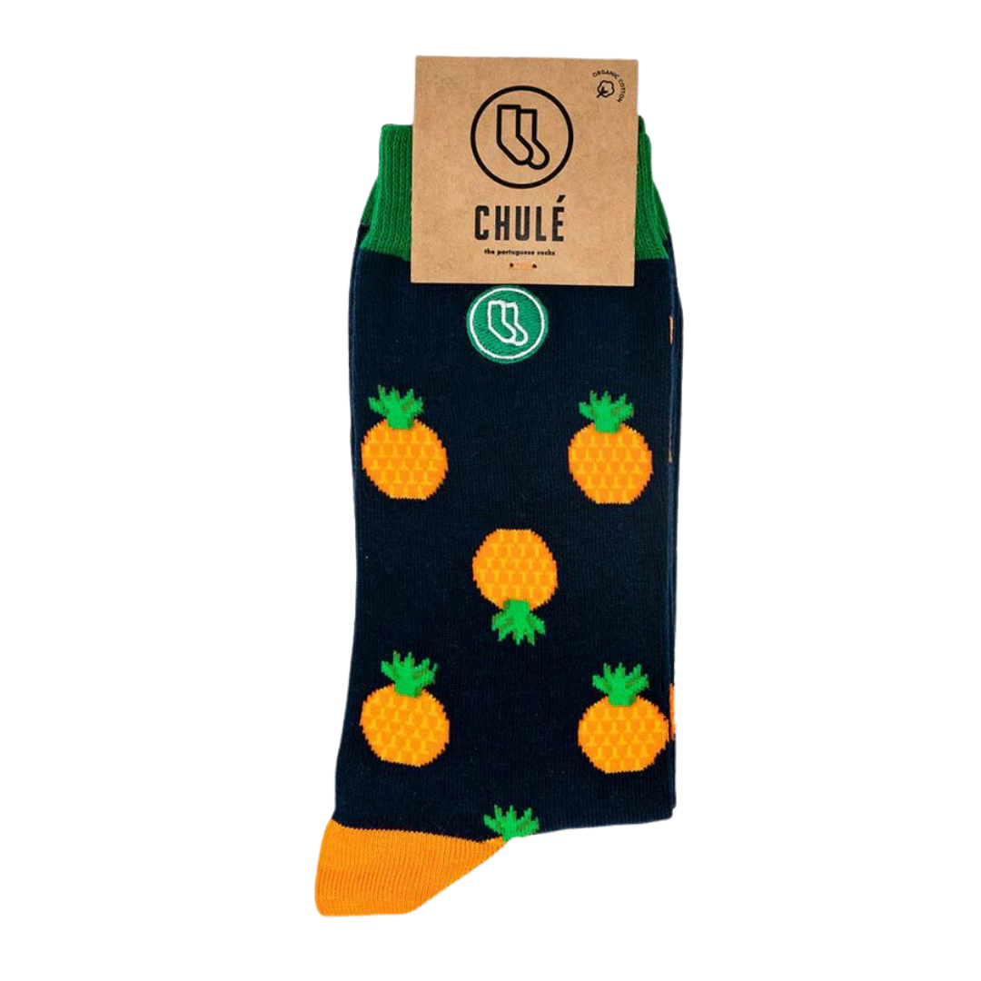 Chulé Socks "Tutti Frutti" Collection // Pineapples