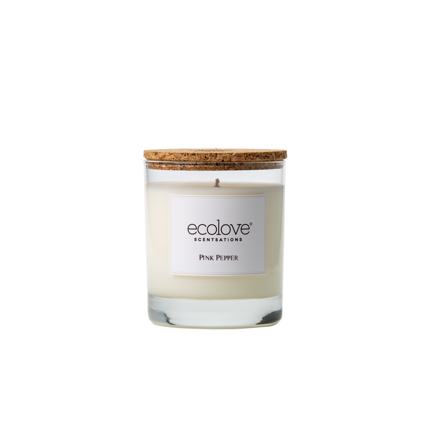 Ecolove Pink Pepper Candle (Single Wick)