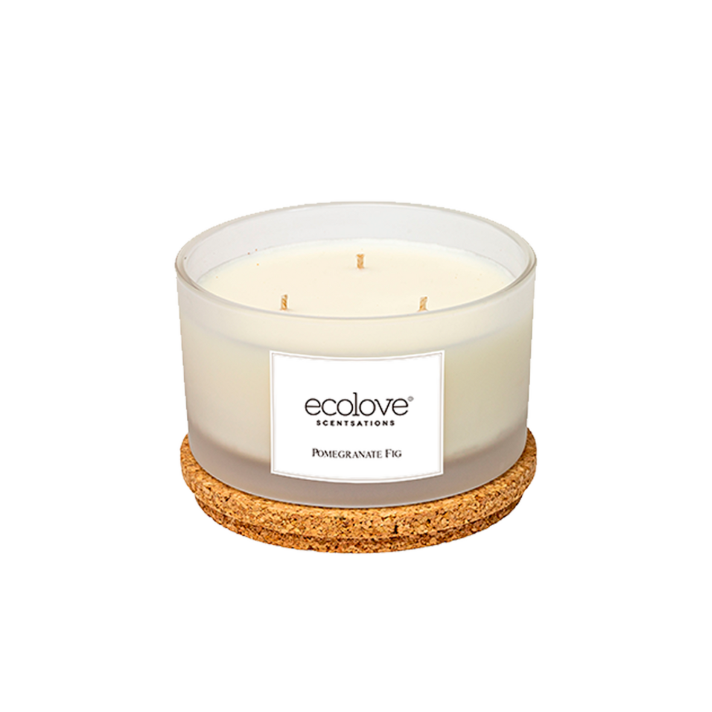 Ecolove 3-Wick Pomegranate Fig Candle