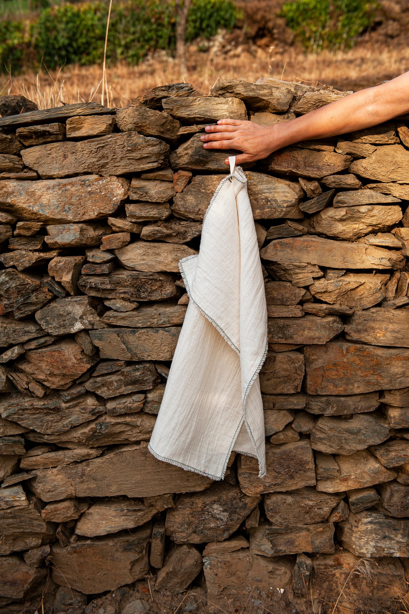 BICLA // Set of 2 Tea Towels Bottle Green/Natural